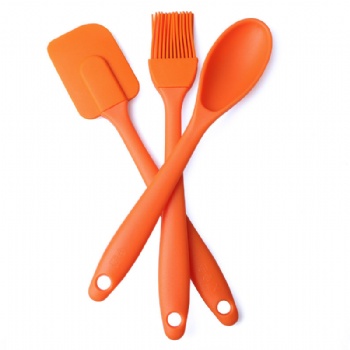 SILICONE BRUSH AND SPATULA SET