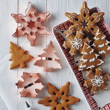 SNOW FLADE COOKIE CUTTERS