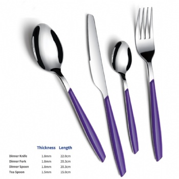 TABLEWARE OF PLASTIC HANDLE