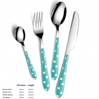 TABLEWARE OF PLASTIC HANDLE