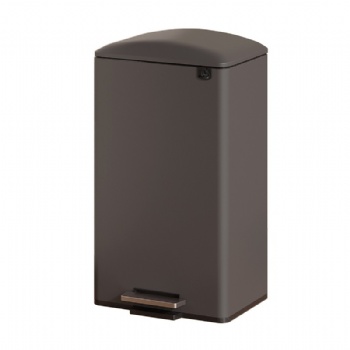 Cambered lid garbage